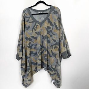 Maurices Army Print Plus Size Tunic